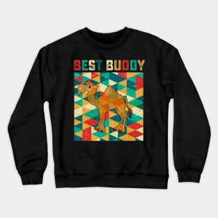 Best Buddy Camel Crewneck Sweatshirt